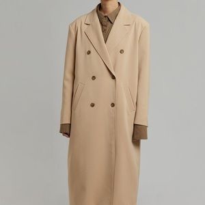 The Frankie Shop Shuala Coat - Sand